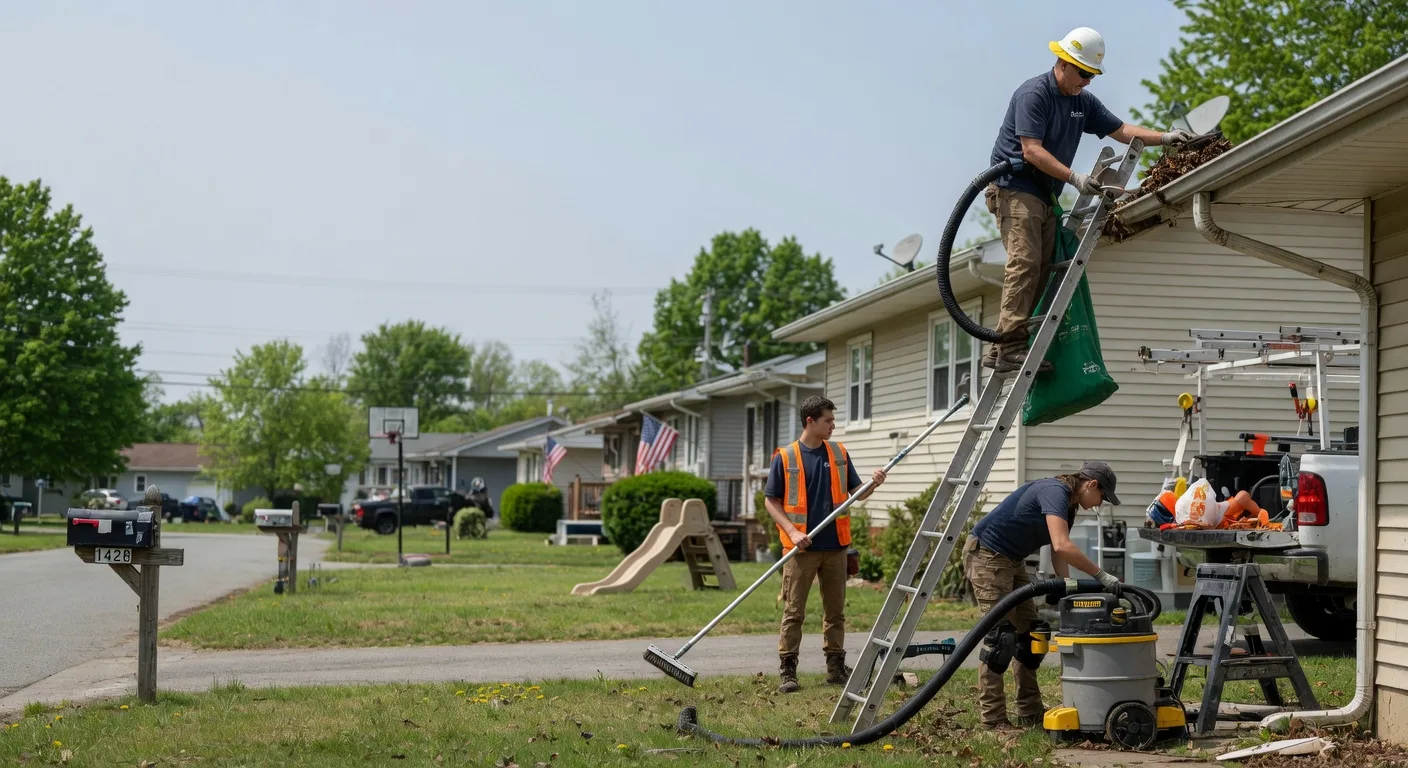 Gutter Installation in West Leisenring, PA near me